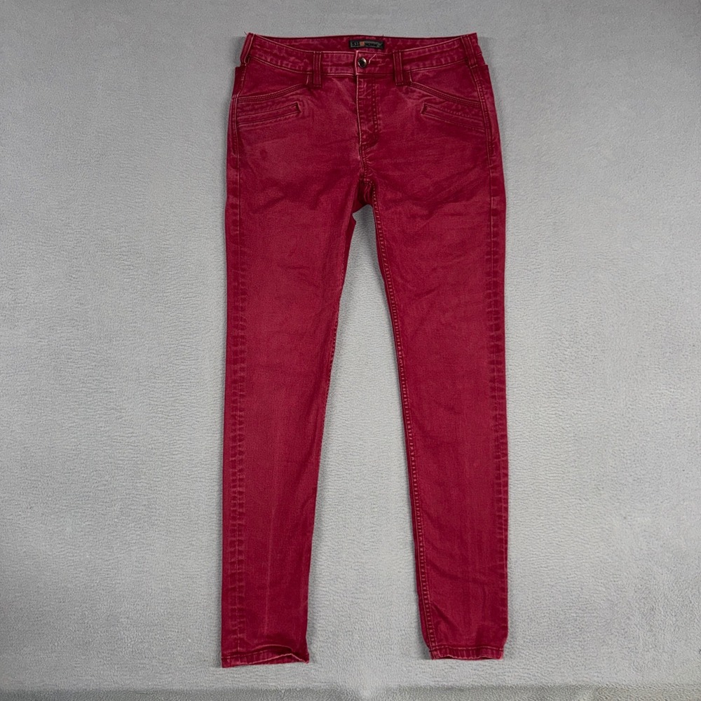 5.11 Tactical Pants Women 10 Long Red Defender Flex Slim Fit Utility Outdoor
